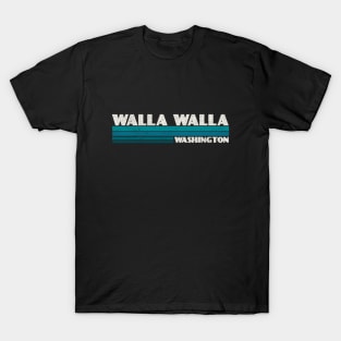 walla walla Washington Retro T-Shirt